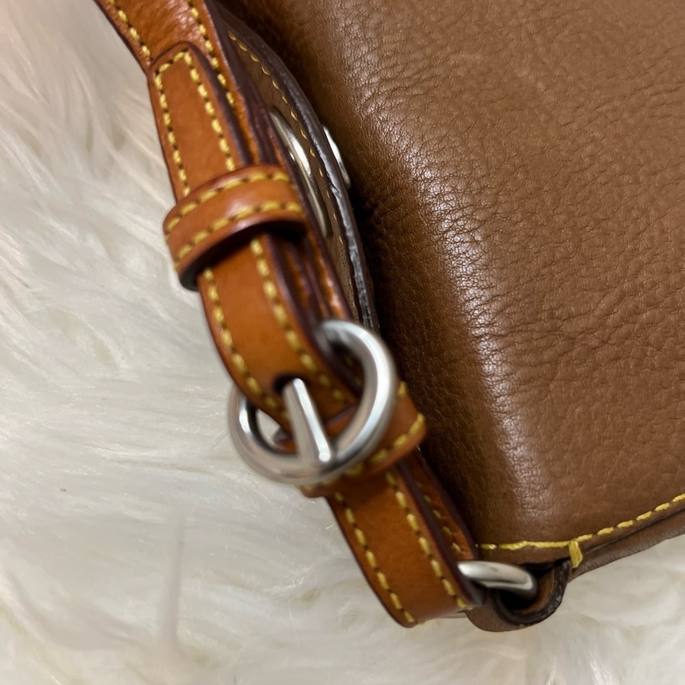 Vintage Genuine Coach Coach Chelsea Leather Bag_In Cognac 9377 - Picture 6 of 16